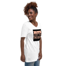 Load image into Gallery viewer, IM NOT JENNY Unisex Short Sleeve V-Neck T-Shirt
