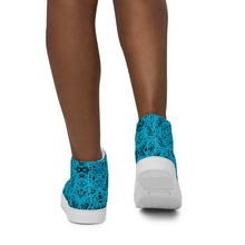 Load image into Gallery viewer, BLUE DRAGON Women’s high top canvas shoes