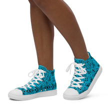 Load image into Gallery viewer, BLUE DRAGON Women’s high top canvas shoes
