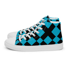 Load image into Gallery viewer, X RATED Women’s high top canvas shoes