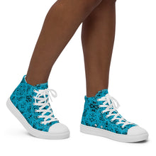Load image into Gallery viewer, BLUE DRAGON Women’s high top canvas shoes