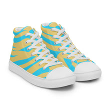 Load image into Gallery viewer, ZEBRA STRONG Women’s high top canvas shoes