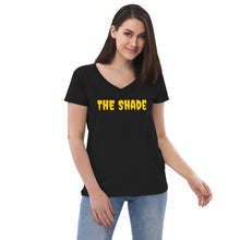 Load image into Gallery viewer, THE SHADE Women’s recycled v-neck t-shirt