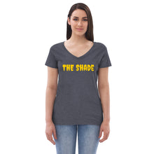 Load image into Gallery viewer, THE SHADE Women’s recycled v-neck t-shirt