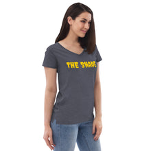 Load image into Gallery viewer, THE SHADE Women’s recycled v-neck t-shirt