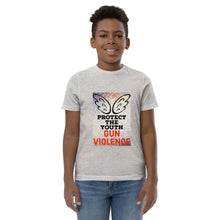 Load image into Gallery viewer, PROTECT THE YOUTH jersey t-shirt