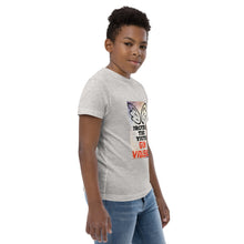 Load image into Gallery viewer, PROTECT THE YOUTH jersey t-shirt