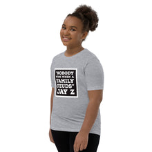 Load image into Gallery viewer, NOBODY WINS BLACK Youth Short Sleeve T-Shirt