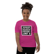 Load image into Gallery viewer, NOBODY WINS BLACK Youth Short Sleeve T-Shirt