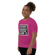 Load image into Gallery viewer, NOBODY WINS BLACK Youth Short Sleeve T-Shirt