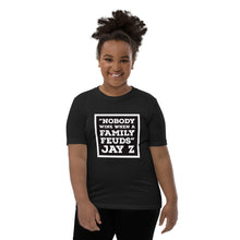 Load image into Gallery viewer, NOBODY WINS BLACK Youth Short Sleeve T-Shirt