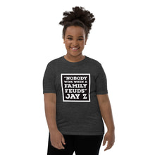 Load image into Gallery viewer, NOBODY WINS BLACK Youth Short Sleeve T-Shirt