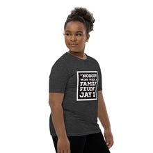 Load image into Gallery viewer, NOBODY WINS BLACK Youth Short Sleeve T-Shirt