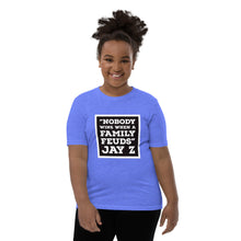 Load image into Gallery viewer, NOBODY WINS BLACK Youth Short Sleeve T-Shirt