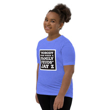 Load image into Gallery viewer, NOBODY WINS BLACK Youth Short Sleeve T-Shirt