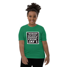 Load image into Gallery viewer, NOBODY WINS BLACK Youth Short Sleeve T-Shirt
