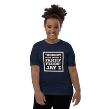 Load image into Gallery viewer, NOBODY WINS BLACK Youth Short Sleeve T-Shirt
