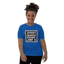 Load image into Gallery viewer, NOBODY WINS BLACK Youth Short Sleeve T-Shirt
