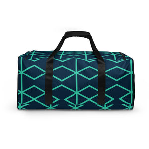 BLUE MATRIX DUFFLE BAGS