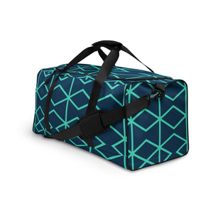 BLUE MATRIX DUFFLE BAGS