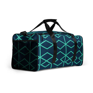 BLUE MATRIX DUFFLE BAGS