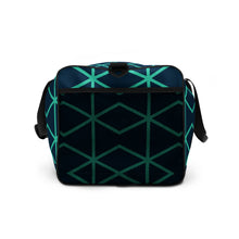 Load image into Gallery viewer, BLUE MATRIX DUFFLE BAGS
