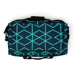 BLUE MATRIX DUFFLE BAGS