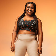 Load image into Gallery viewer, Care Giver Longline sports bra
