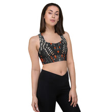 Load image into Gallery viewer, Care Giver Longline sports bra
