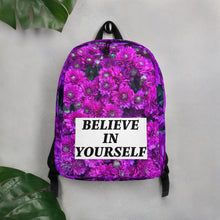 Load image into Gallery viewer, BELIEVE IN YOURSELF BACKPACK
