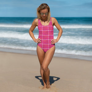 Cotton Candy One-Piece Swimsuit