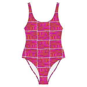 Cotton Candy One-Piece Swimsuit