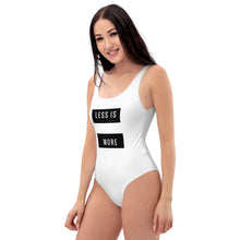 Load image into Gallery viewer, LESS IS MORE - One-Piece Swimsuit
