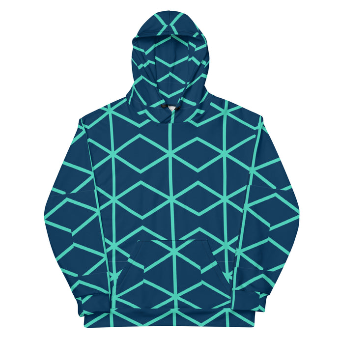 BLUE MATRIX Unisex Hoodie