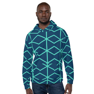 BLUE MATRIX Unisex Hoodie