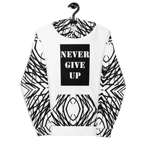 NEVER GIVE UP Unisex Hoodie