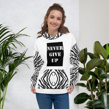 Load image into Gallery viewer, NEVER GIVE UP Unisex Hoodie
