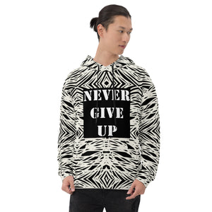 Never Give Up Universe Unisex Hoodie