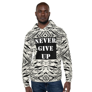 Never Give Up Universe Unisex Hoodie