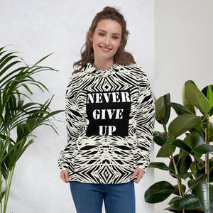 Never Give Up Universe Unisex Hoodie