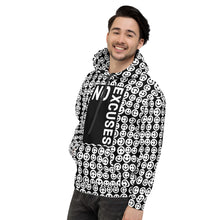 Load image into Gallery viewer, NO EXCUSES SMILIE Unisex Hoodie
