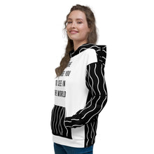 Load image into Gallery viewer, SEE IN THE WORLD Unisex Hoodie
