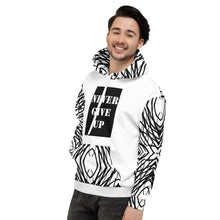 Load image into Gallery viewer, NEVER GIVE UP Unisex Hoodie
