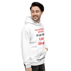 Try & Triumph Unisex Hoodie