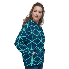 Load image into Gallery viewer, BLUE MATRIX Unisex Hoodie
