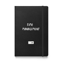 Load image into Gallery viewer, Time Management Hardcover bound notebook
