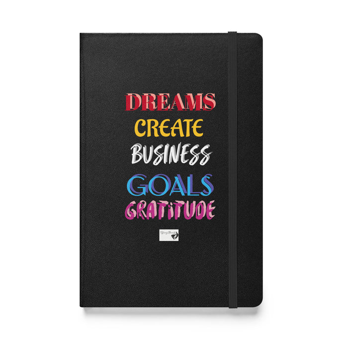 DREAMS & GRATITUDE Hardcover bound notebook