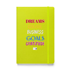 DREAMS & GRATITUDE Hardcover bound notebook