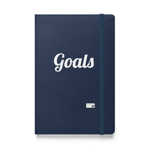 Goals Hardcover bound notebook