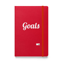 Load image into Gallery viewer, Goals Hardcover bound notebook
